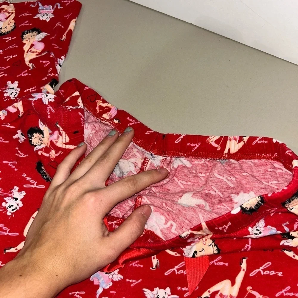 Betty Boop pajama pants kids medium size vintage